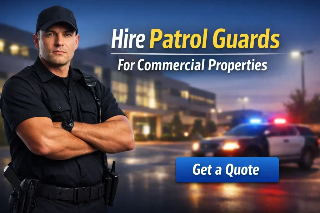 Hire Patrol Guards in Woodland Hills For Commercial Properties