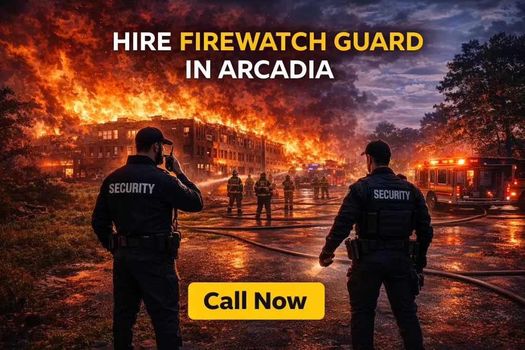 firewatch security services near You - Alliance Guard Services