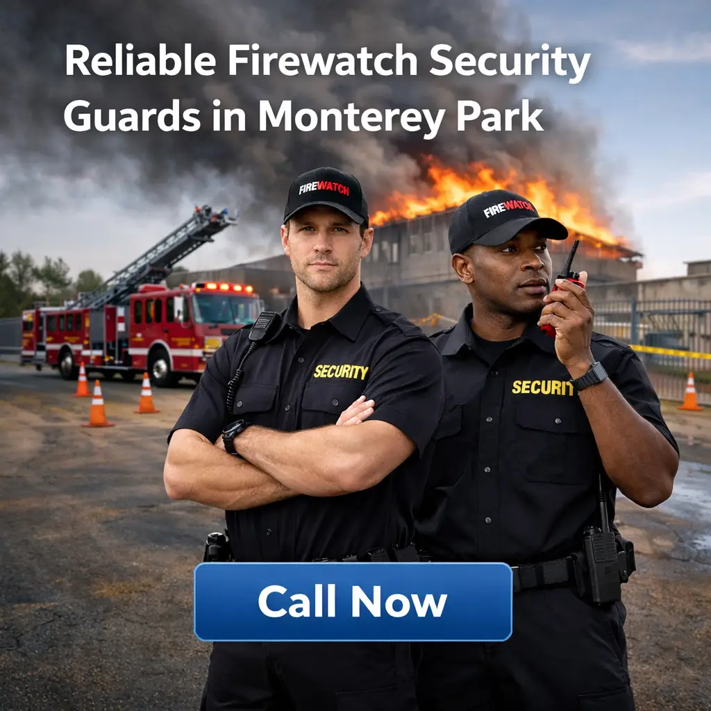 Reliable Firewatch Security Guards in Monterey Park